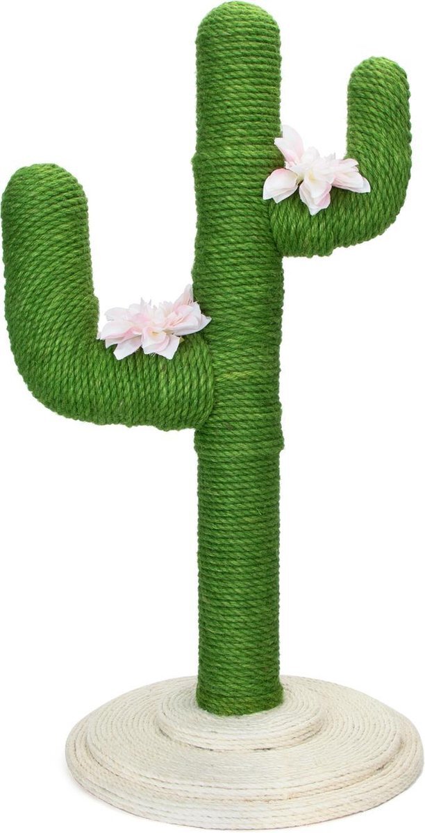 Nobleza Katten Krabpaal 40VQU - Cactus - 40 x 40 x 80 cm - Groen groen