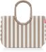 Reisenthel Loopshopper L Shopper - 25L - Summerstripes Coffee Zand