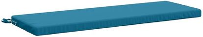 vidaXL Bankkussen SOEST 100% Polyester Lichtblauw 100 x 40 x 5 cm
