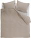 Ambiante Cotton Uni dekbedovertrek - Lits-Jumeaux - 240x200/220 cm - Taupe