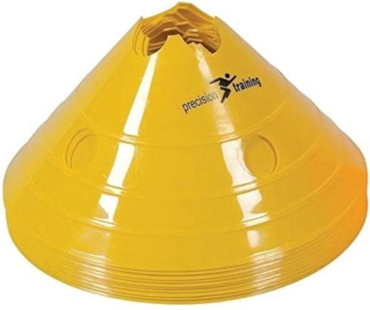 Precision Trainingshoedjes 18 x 30 cm Geel 21-delig