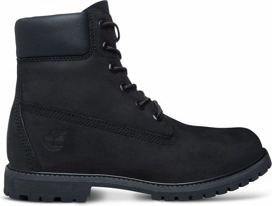 Timberland 6in Premium Boot - Black Nubuck - Maat 36 - Dames