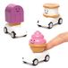 Baker Ross FE350 Terugtrek Zoetigheden Wagens - Set van 4, Terugtrek Auto's, Kinderspeelgoed, Feestzakjes vuller voor Kinderen