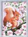 Ravensburger CreArt Kids 18x24cm Eekhoorn in de lente, Schilderen op nummer Kit, vanaf 9 jaar, 25837