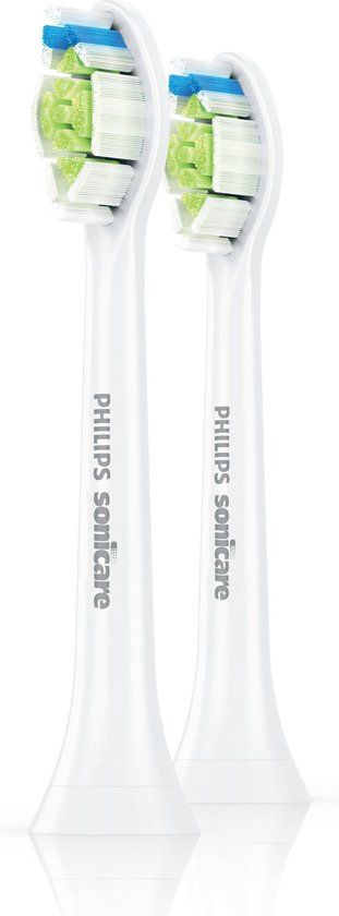 Philips Sonicare DiamondClean HX6062/07 Opzetborstels - 2 stuks - Wit