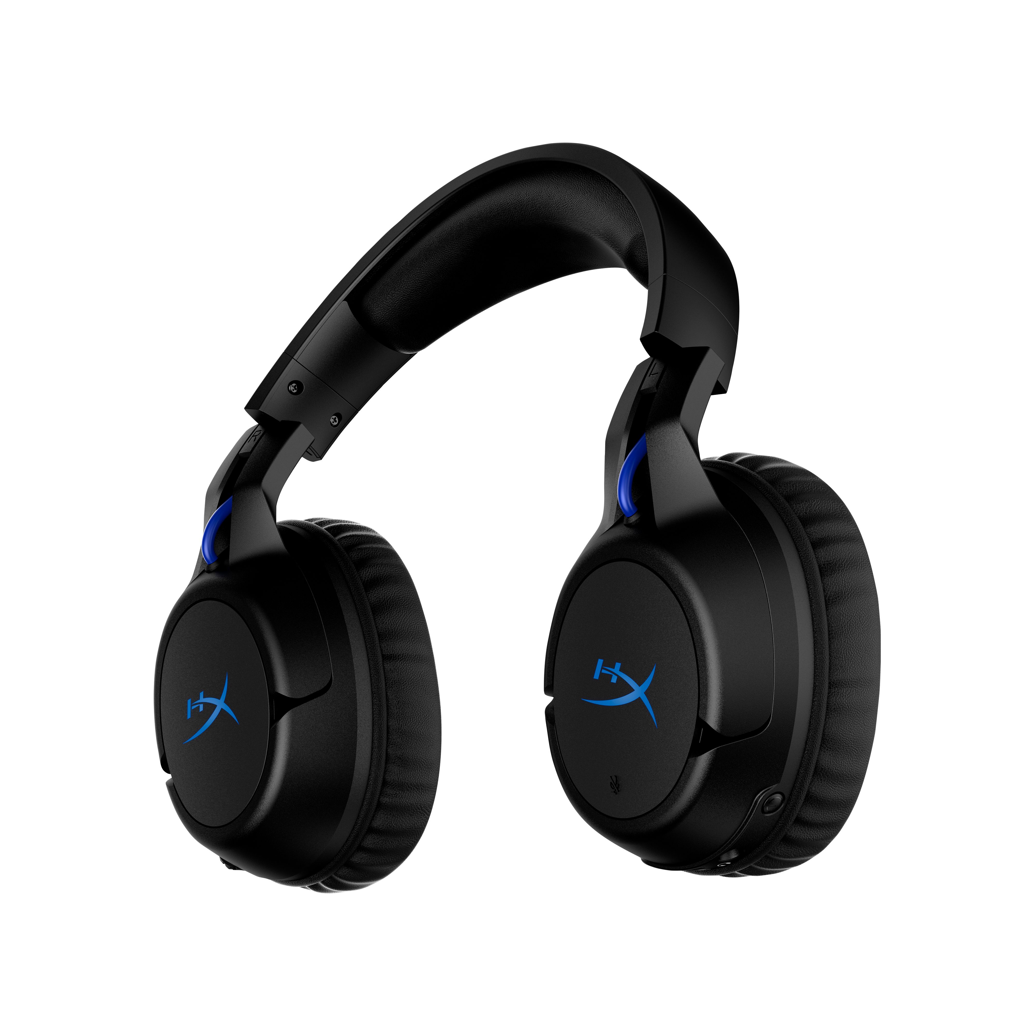 HyperX Cloud Flight Wireless Gaming Headset - Black/Blue - PS5/PS4