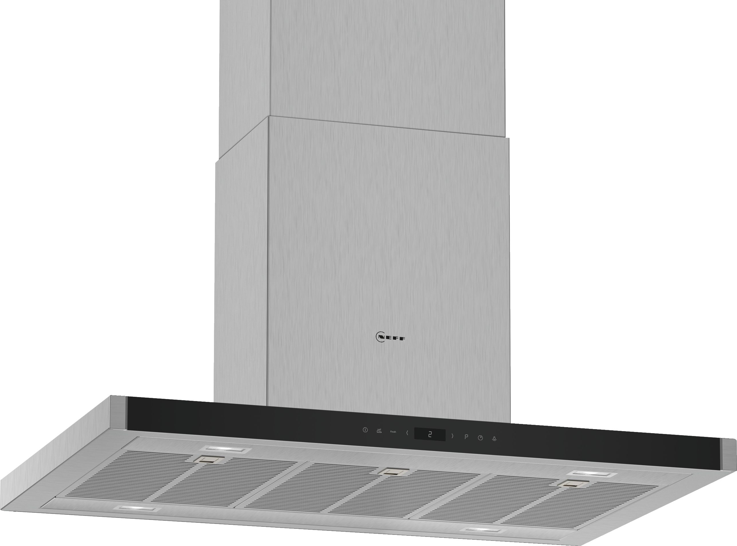 Neff IBMP965N Eiland Afzuigkap - Zwart/RVS - 867 m³/uur - A+