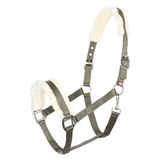 Imperial Riding Halster Classic Fur, Olive Green, Maat Full