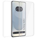 Dubbele, Samsung Galaxy S25+ Plus 5G Dubbele, transparante beschermhoes PC + TPU Full Body 360
