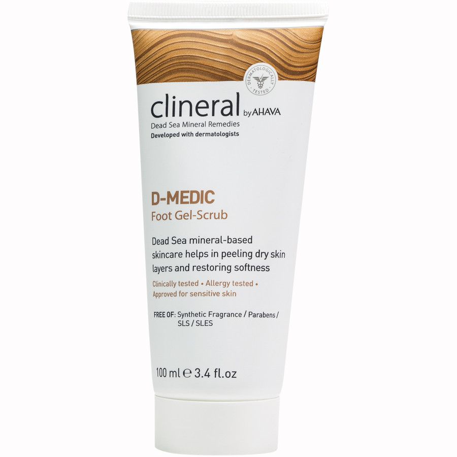 AHAVA Clineral D medic foot gel scrub 125 ml
