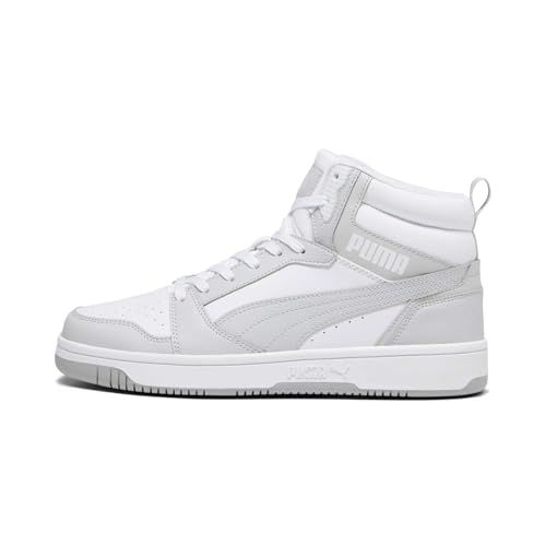 PUMA Rebound v6 Unisex Sneakers - PUMA White-Ash Gray