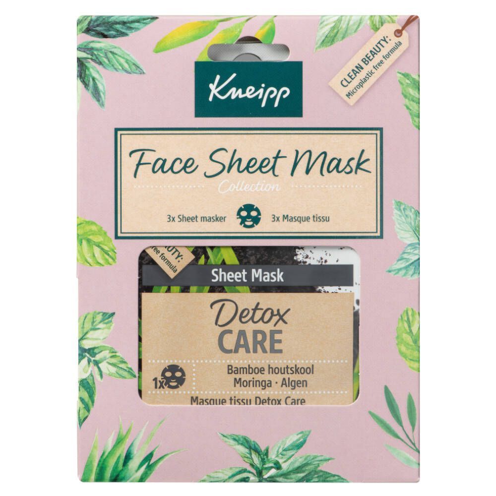 Kneipp Geschenkset Face Sheet Masks - 8712585032681