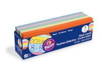 Pacon Blanco flashkaarten, 250 stuks, 7,6 x 22,9 cm, 5 verschillende kleuren