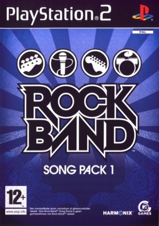 Electronic Arts Rock Band Song Pack 1 PlayStation 2