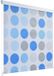 vidaXL Rolgordijn voor douche cirkel 140x240 cm