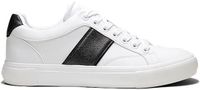 Guess Cribe Lage Sneakers Wit Leer Synthetisch Rubber EU 45 Mannen