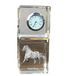 Noriker horloge en cristal avec cheval Art-Dog