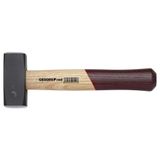 GEDORE Red Wanten met houten handvat, 5000 g hoofdgewicht, hamer met essensteel, gereedschap, gesmeed, ringwig, R92200083