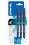 Pilot V-Ball 07 Rollerpen Medium Blauw Blister à 3 stuks