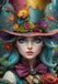 Bluebird Puzzle legpuzzel Lady with a Hat - 1000 pièces coloré