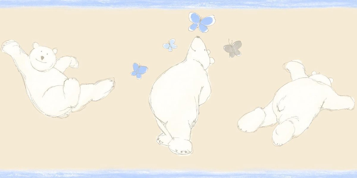 Esta Home behangrand beren beige - 177301 - 26,05 cm x 5 m