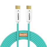 RUIPRO 8K HDMI 2.1 glasvezelkabel, 48Gbps, 8K60, 4K120, HDR/eARC, 20 m