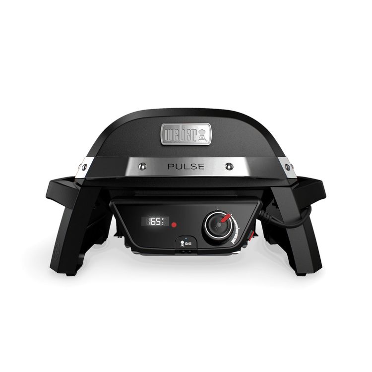 Weber Pulse 1000 Electric Grill - Tabletop - 1800W - Black