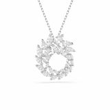 Swarovski Mesmera Hanger, Marquise-Slijpsel, Wit, Rodium Verguld