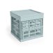 HAY Colour Crate Cube 29,5x29,5 cm bleu poussiéreux