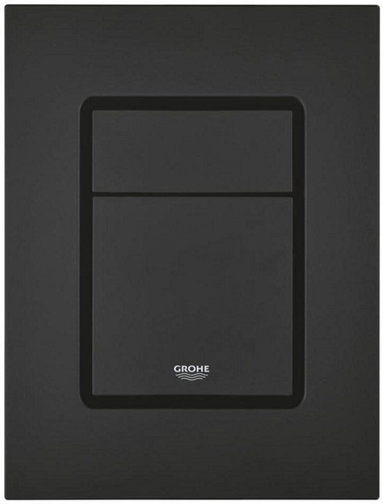 GROHE Skate Cosmopolitan S Bedieningsplaat - dualflush - phantom black