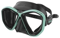 Seac Symbol, duikmasker met twee lenzen en 3D-gesp, gemaakt in Italië.