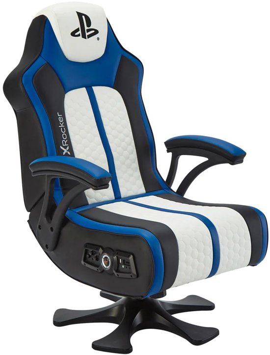 X Rocker Gamestoel - PlayStation Legend - inklapbaar - 2.1 audio - 2 speakers - subwoofer - vibratie