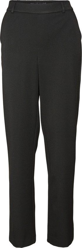 VERO MODA VMMAYA MR STRAIGHT SOLID PANT NOOS Dames - Zwart - Maat XL X L32