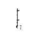 Kensington Vertical Stacking Dual Monitor Arm for 13-32" Monitors - Black