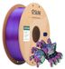 PLA filament, 1,75 mm, tricolore, effet soie, bobine de 1 kg, rouge/vert/bleu