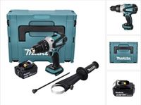 Makita DHP 458 T1J accu-klopboormachine 18 V 91 Nm + 1x accu 5,0 Ah + Makpac - zonder oplader