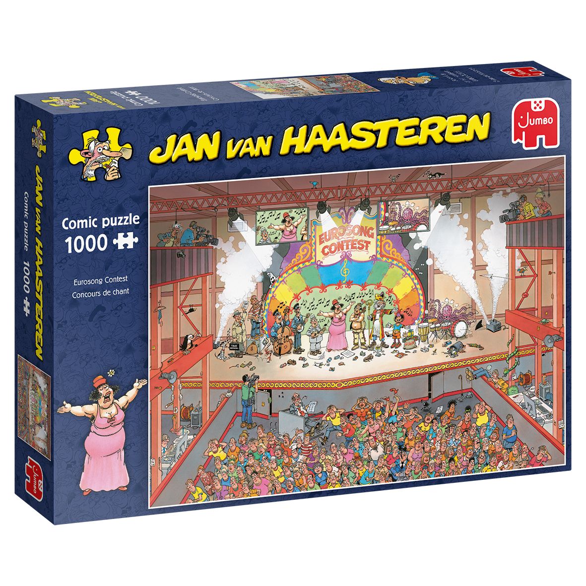 Jan van Haasteren NK Finals Jigsaw Puzzle - 1000 Pieces - Comics Theme - Adult Puzzle