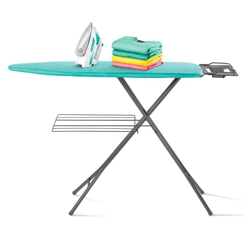 Metaltex Antares Strijktafel - 114x38 cm - Groen - Inklapbaar - Hoogte Verstelbaar