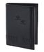 oxmox Leren portemonnee Leather RFID Protect Kombibörse Jumping Jack Embossed Black zwart