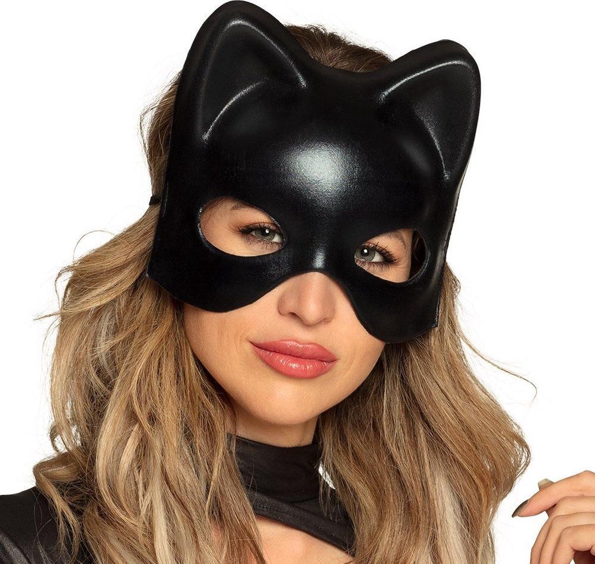 Boland 00253 Oogmasker kat Zwart Volwassenen