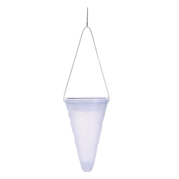 Lumisky Hang Creamy W34 - Buitenlamp - Wit - 27cm - Kunststof