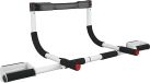 Perfect Fitness Barre de traction multifonctionnelle pour cadres de porte, réglable de 69 à 89 cm, blanc, taille unique – convient pour tractions, dips et abdominaux, avec poignées confortables