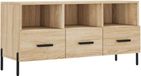 vidaXL Meuble TV chêne Sonoma 102x36x50 cm
