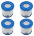 Merkloos Best-way Filterpatroon Vervangend - 8 Stuks - Compatibel met Best-way 58381 - Opvouwbaar Ontwerp - PETG Materiaal - Verlengde Levensduur - Zwembadfilter