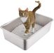 Benza Ibenzoa® Kattenbak van Roestvrij Staal