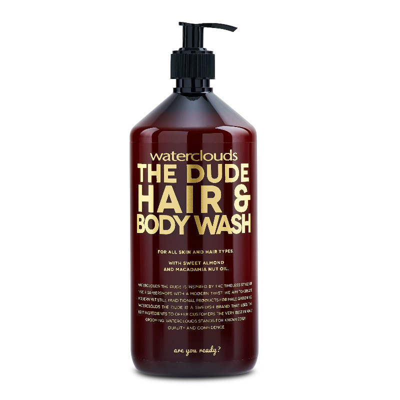 waterclouds The Dude Hair & Body Wash -1000ml