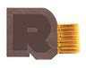 RHODIA 194189C - Zelfklevende Pennenhouder Chocolade - 3 x 4 cm