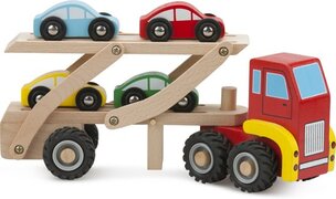 New Classic Toys - Vrachtwagen voor Autotransport - Inclusief 4 auto s