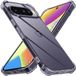Techsuit Hoesje geschikt voor Google Pixel 10 / 10 Pro - Shockproof Silicone Back Cover - Zwart