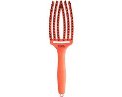 Olivia Garden Fingerbrush Boar&Nylon - Oranje